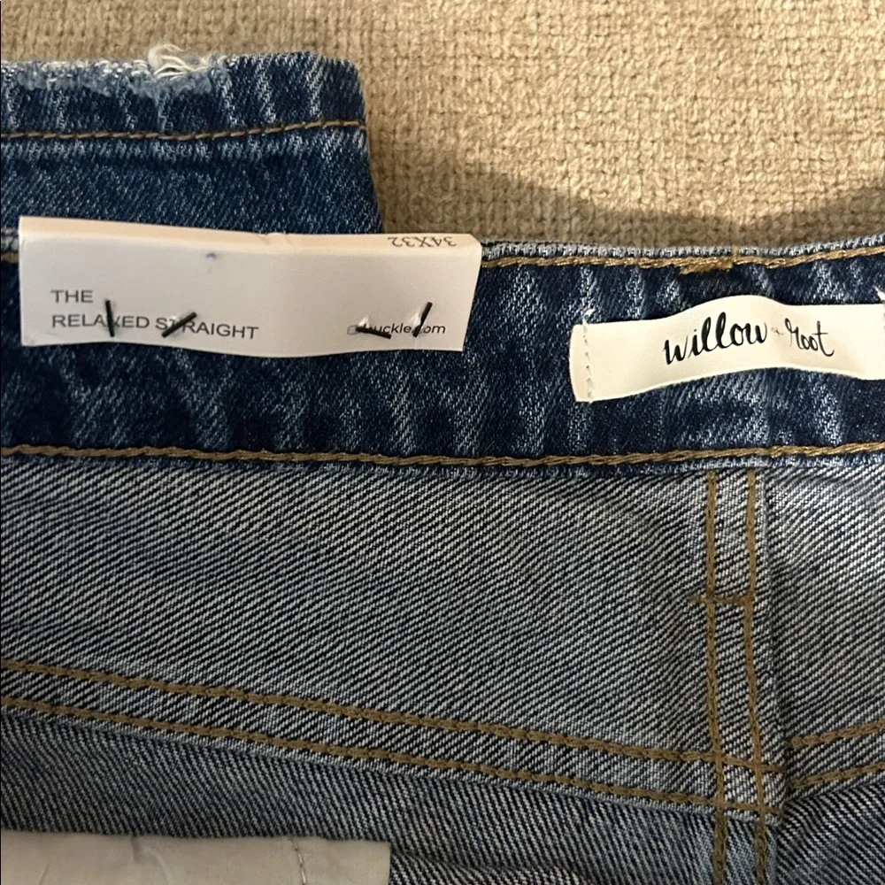 NWT women’s willow and root jeans size 34x32 - Picture 7 of 7